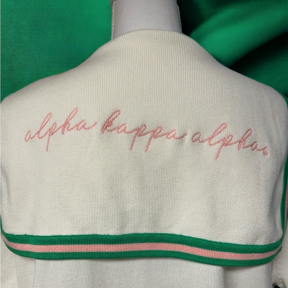Alpha Kappa Alpha AKA Sailor Collar Polo Shirt - Picture 3 of 7